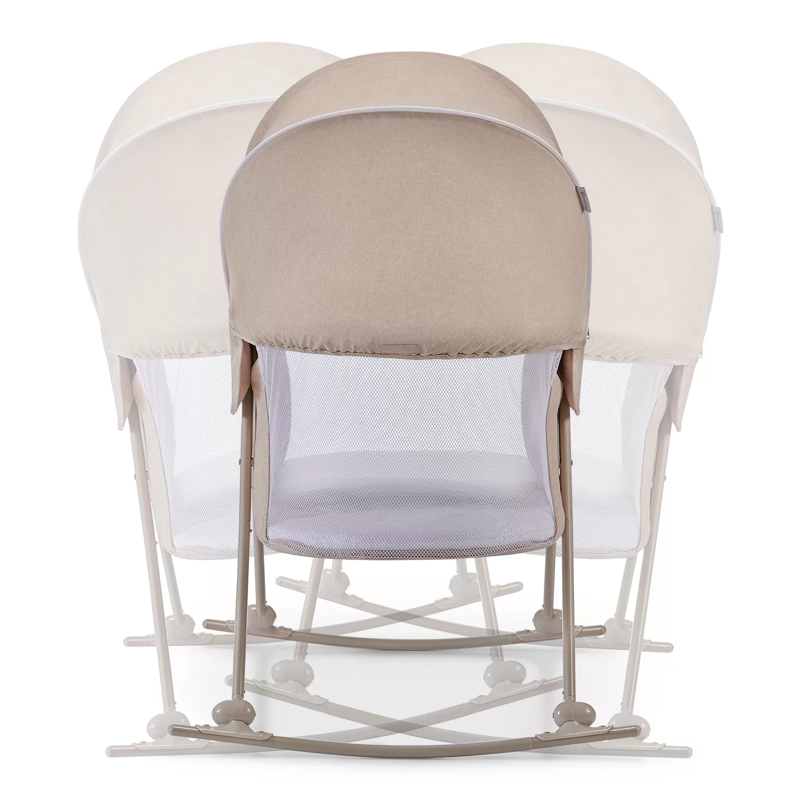 Patut kinderkraft lovi, 3 in 1, beige, varsta de la 0 luni la 9 luni [5]