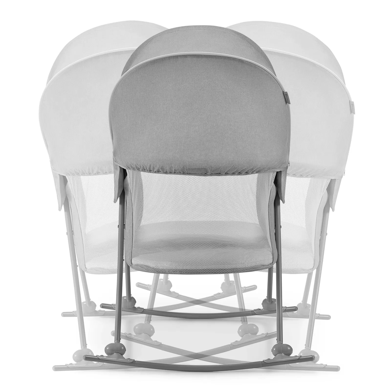 Patut kinderkraft lovi, 3 in 1, grey, varsta de la 0 luni la 9 luni [5]