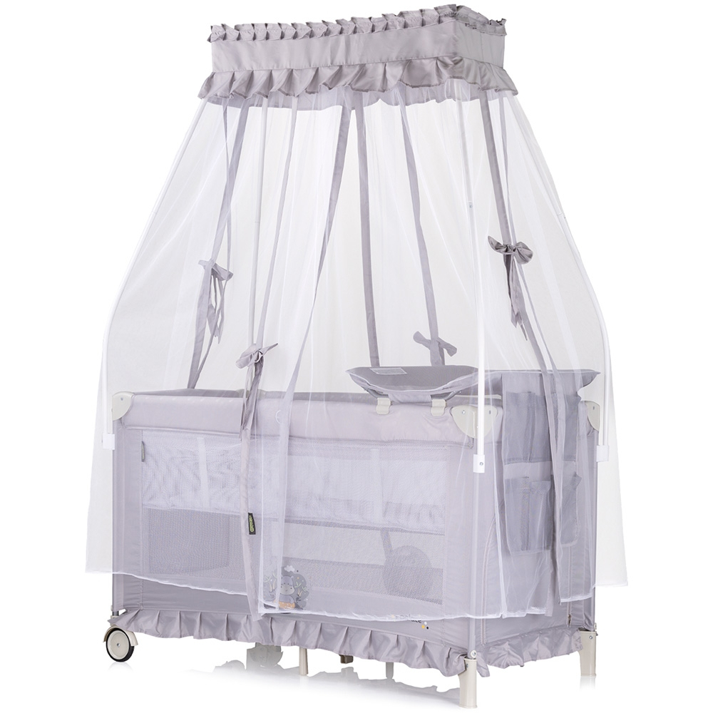 Patut pliabil Chipolino Palace Hippo grey [2]