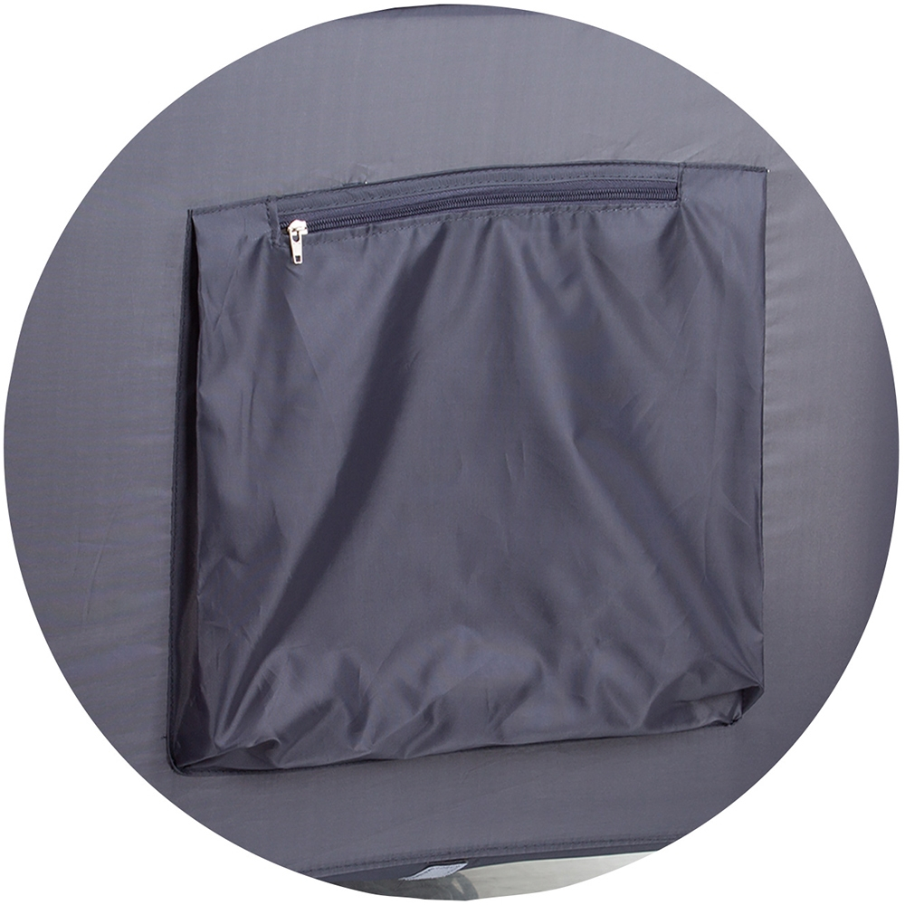 Patut pliabil cu saltea de infasat Chipolino Luna granite [7]