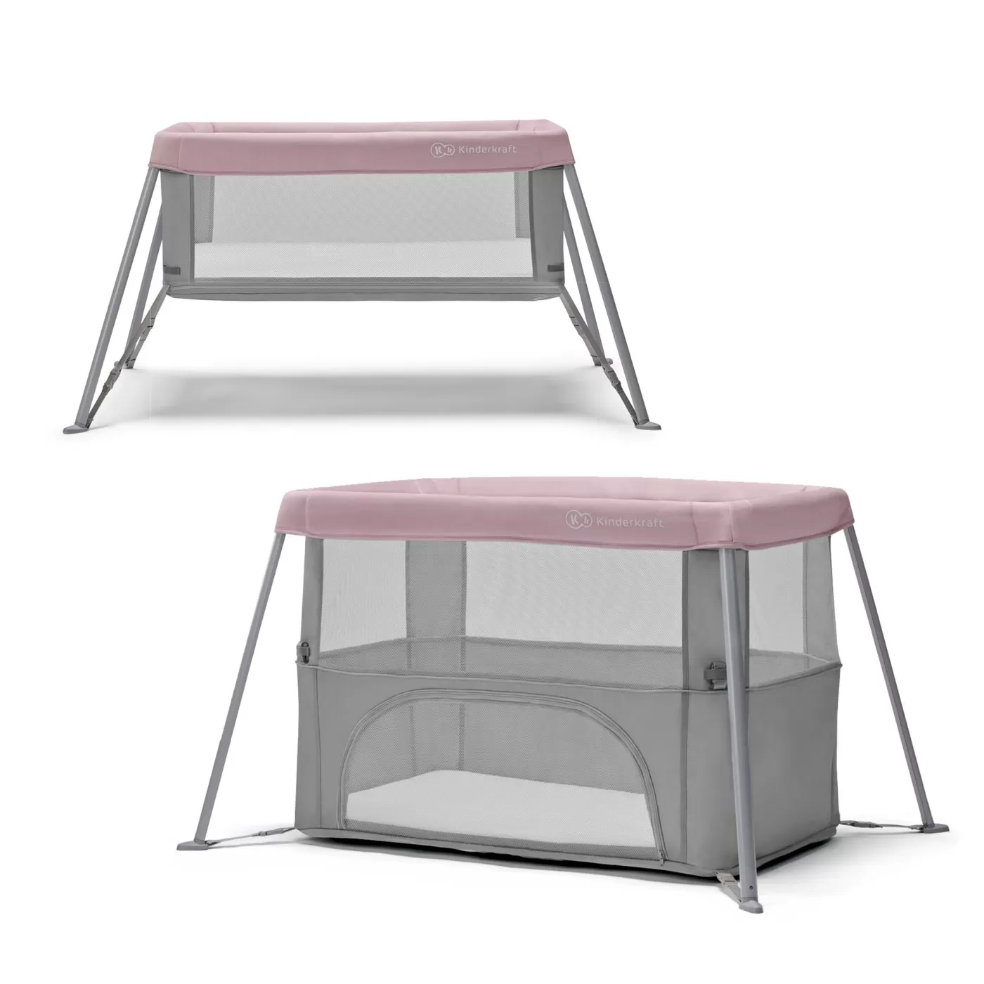 Patut travel kinderkraft movi, pink, varsta de la 0 luni la 3 ani [7]