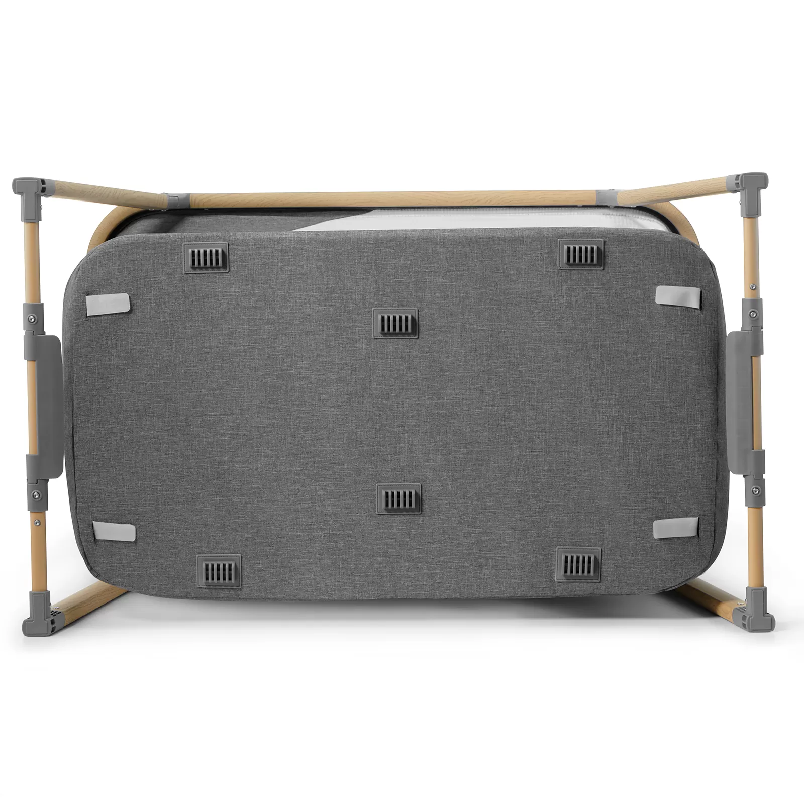 Patut travel kinderkraft sofi, 4 in 1, grey, varsta de la 0 luni la 3 ani [15]