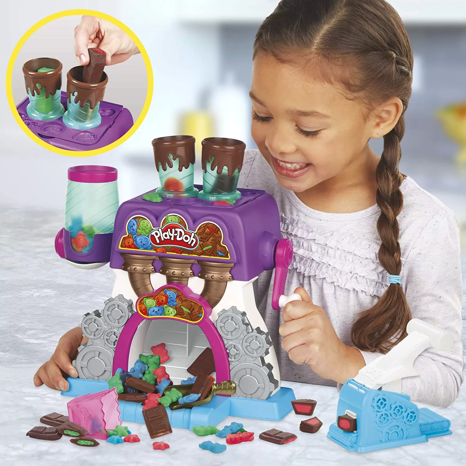 Play-Doh, Set fabrica de ciocolata, varsta de la 3 ani la 12 ani [3]