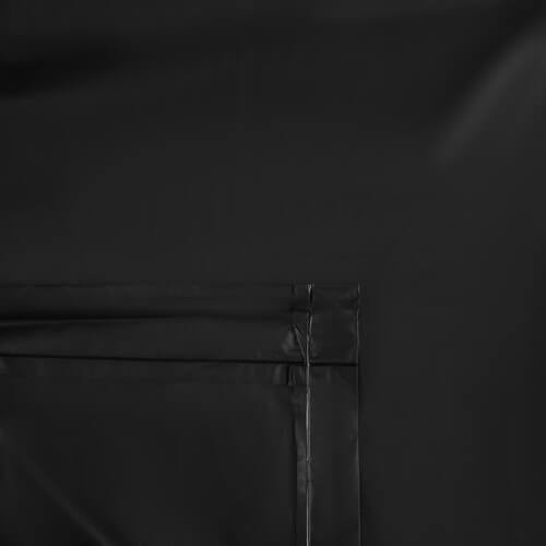 Pelerina de ploaie oversize cu gluga si capse, EVA, neagra, 145x70 cm [11]