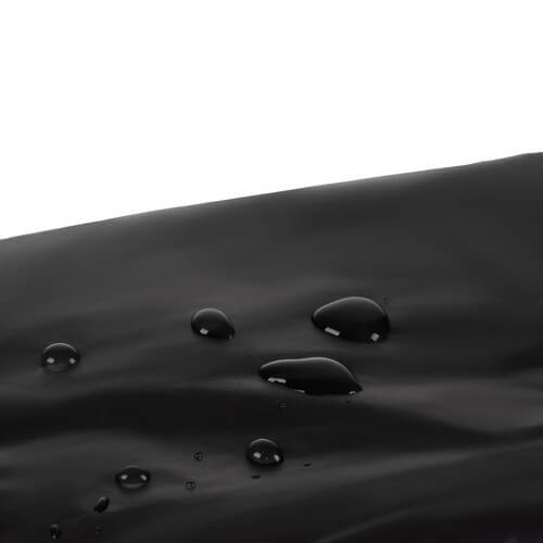 Pelerina de ploaie oversize cu gluga si capse, EVA, neagra, 145x70 cm [9]