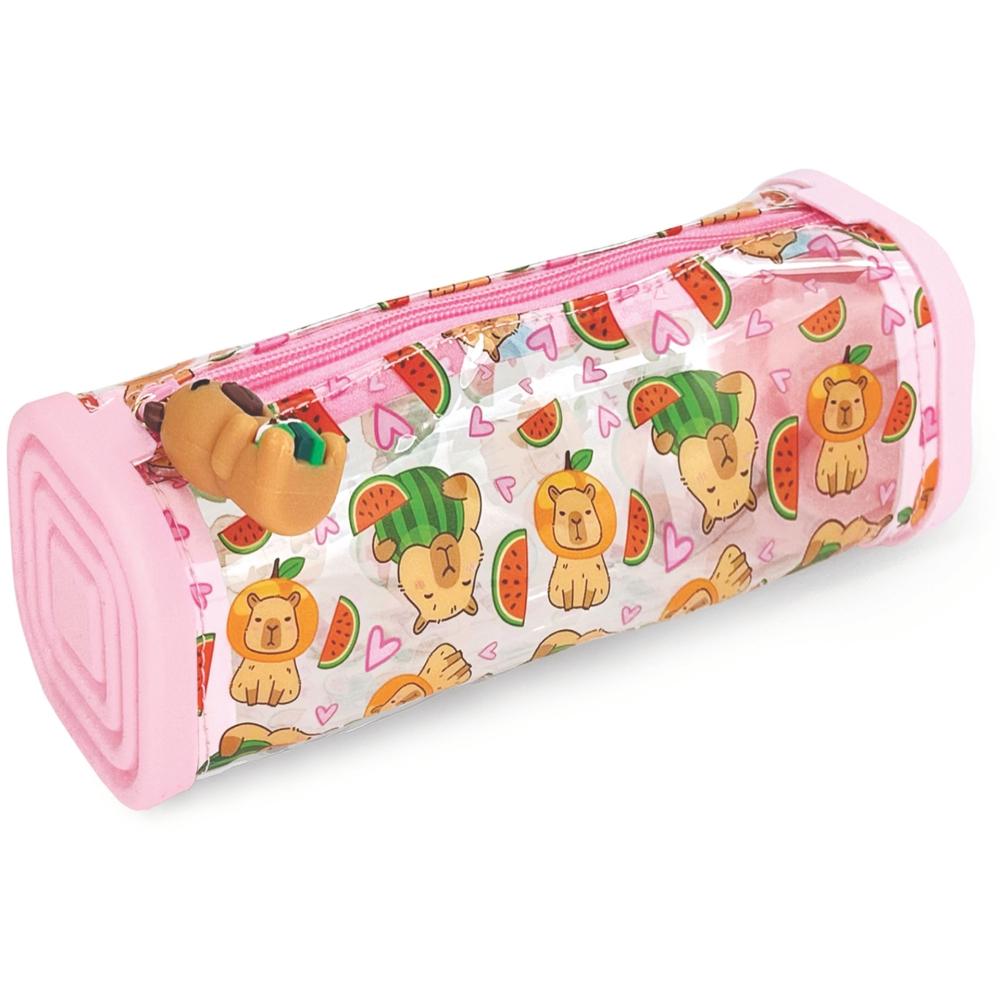 Penar BeCappy Capibara – transparent cu finisaje din silicon, pret/1 buc [2]