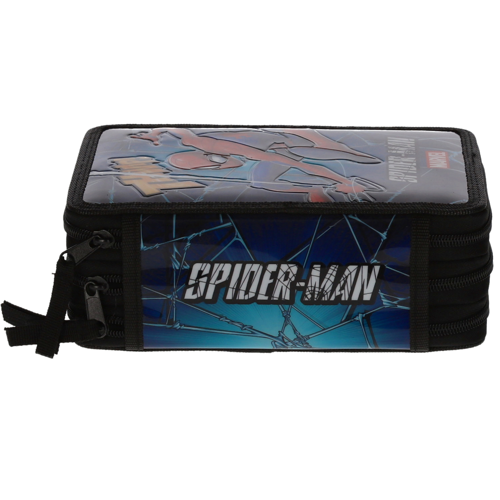 Penar neechipat 3 fermoare spiderman albastru pigna [4]