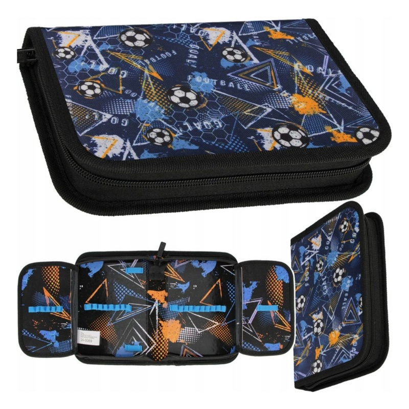 Penar neechipat Starpak Football, 1 fermoar, 2 extensii, 13.5x20.5x4cm, 550994 [6]