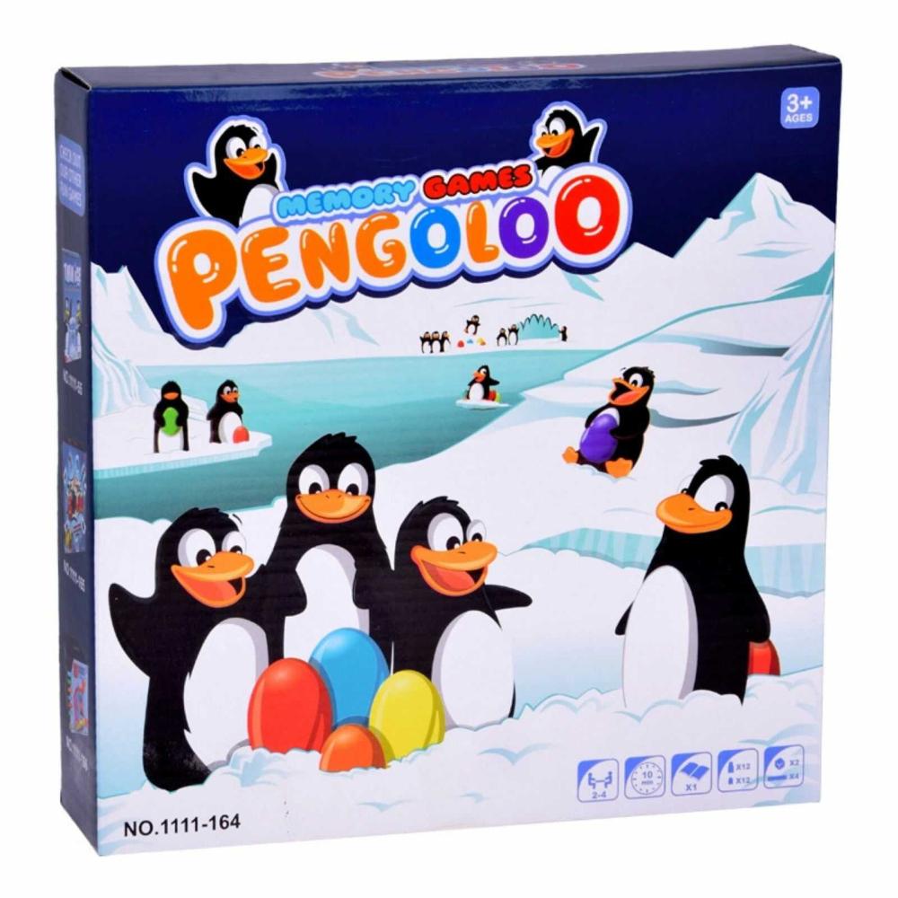 PENGOLOO Joc de Memorie cu Pinguini, 4 Ani+ [10]