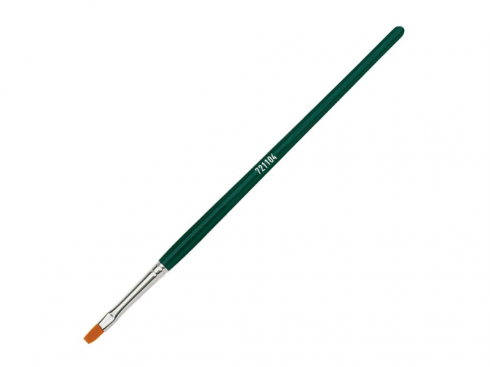 Pensula universala plata, din par sintetic, Kreul Basic, marimea 4 [1]