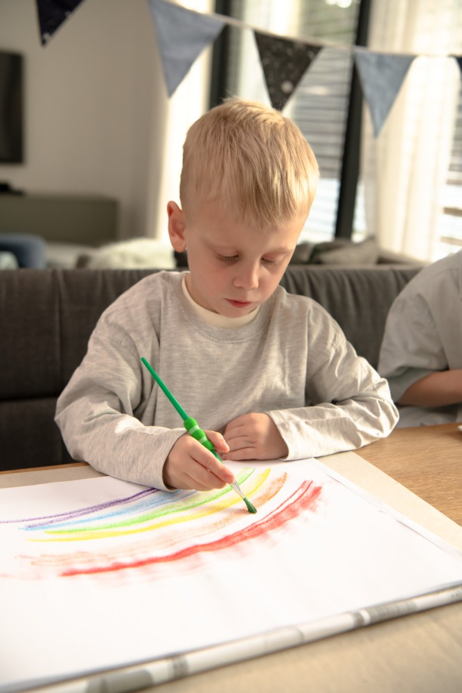 Pensule Soft Touch Faber-Castell 4 buc/set [4]