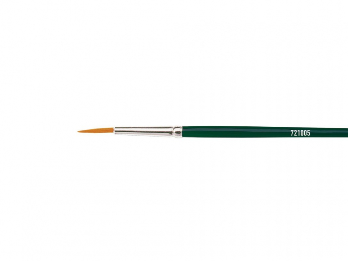 Pensule universale rotunde, din par sintetic, Kreul Basic, 3 buc/set marimi 2, 5, 8 [3]