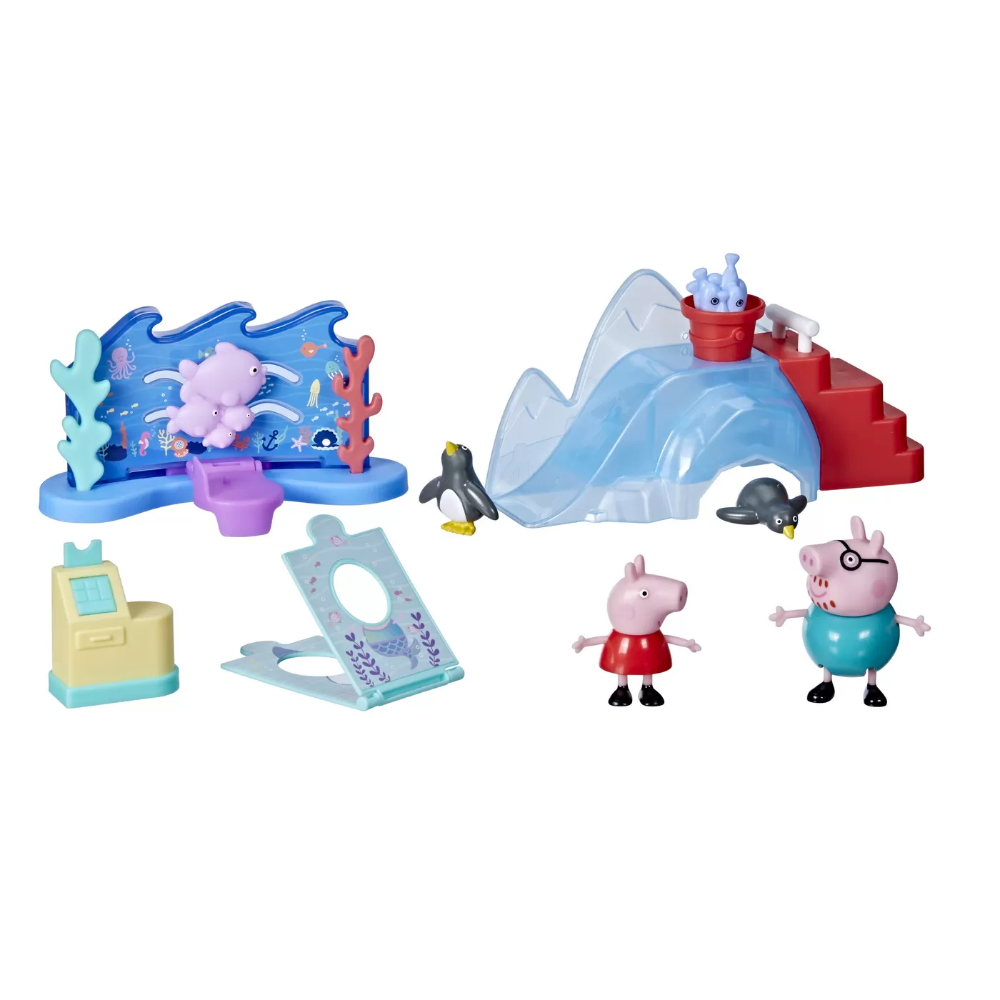 Peppa Pig - Aventura de la Acvariu, Set de Joaca, varsta de la 3 ani la 7 ani [2]