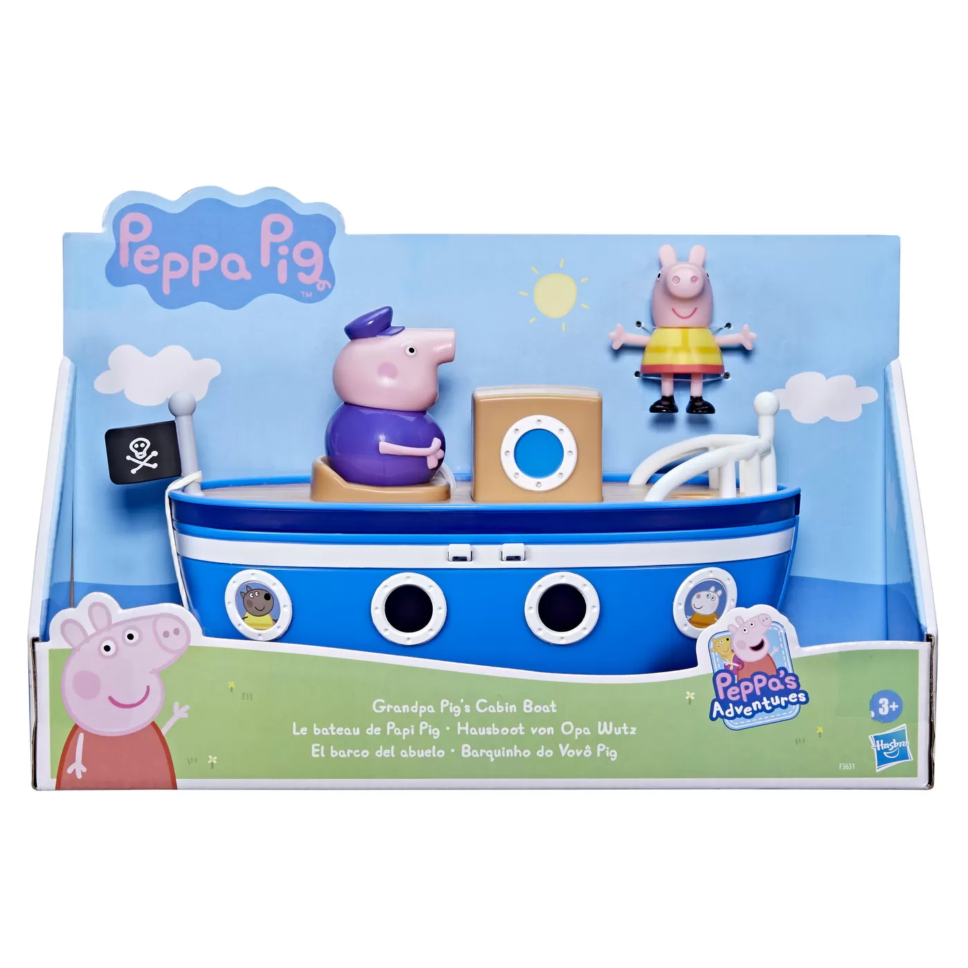Peppa Pig - Barca Bunicului, Set de Joaca, varsta de la 3 ani la 7 ani [5]