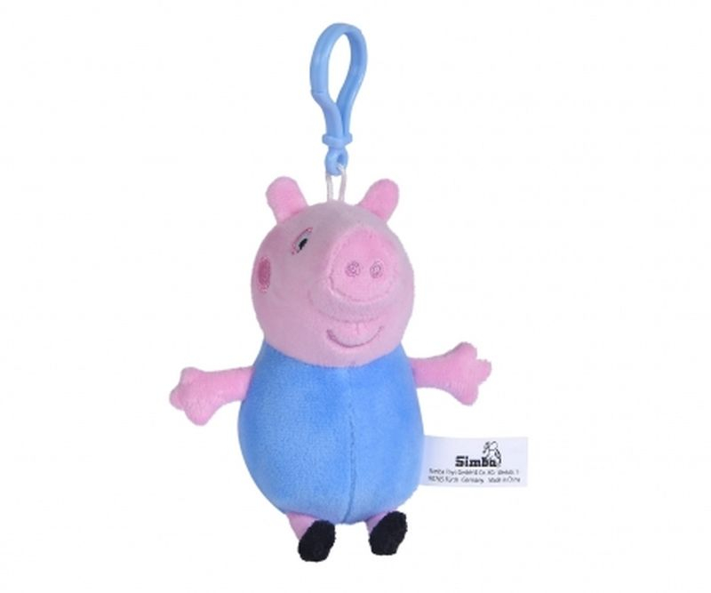 Peppa pig breloc plus george 10cm, varsta de la 0 luni la +15 ani [1]