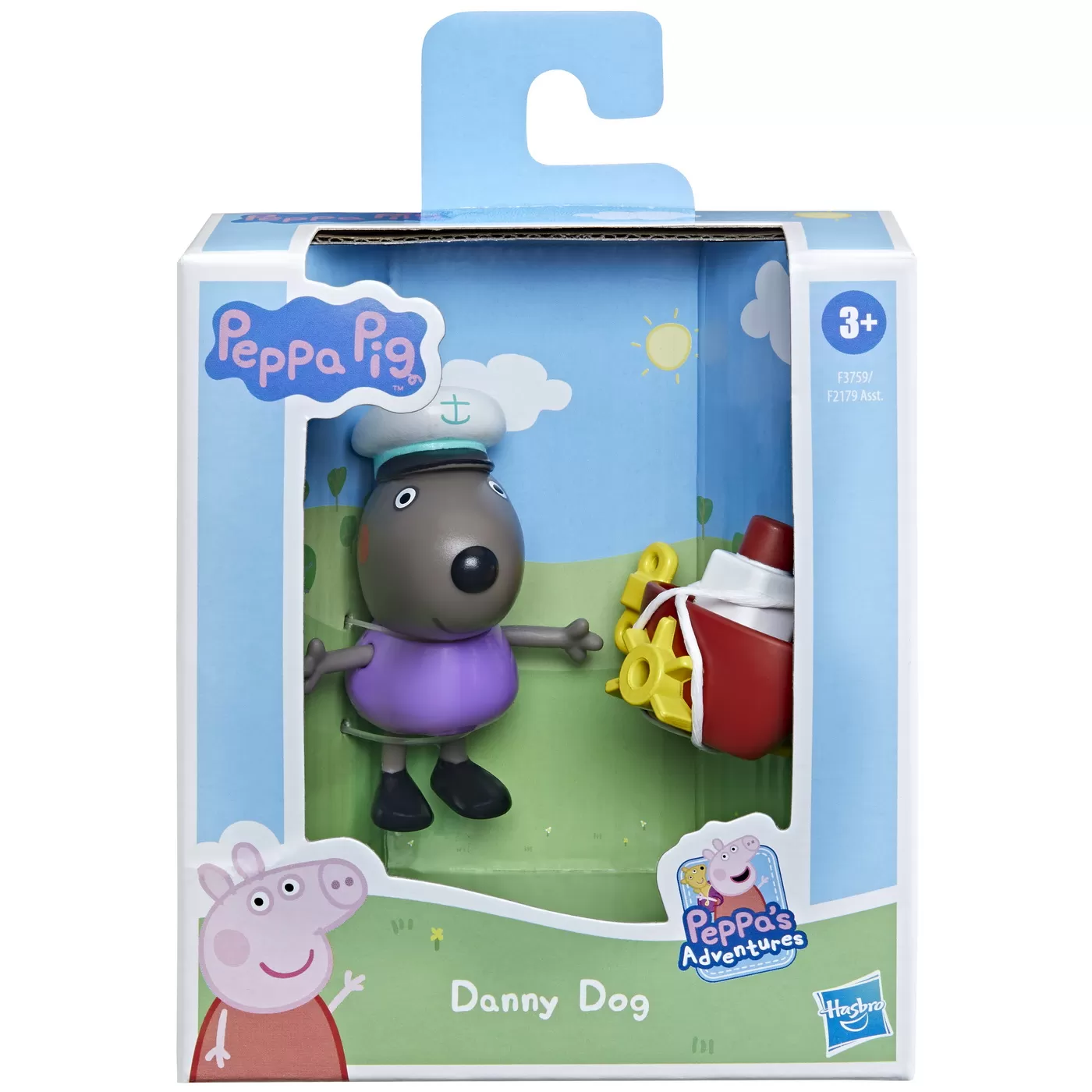 Catelul Danny, Figurina 7 cm, Prietenii Amuzanti, Peppa Pig, varsta de la 3 ani la 7 ani [3]