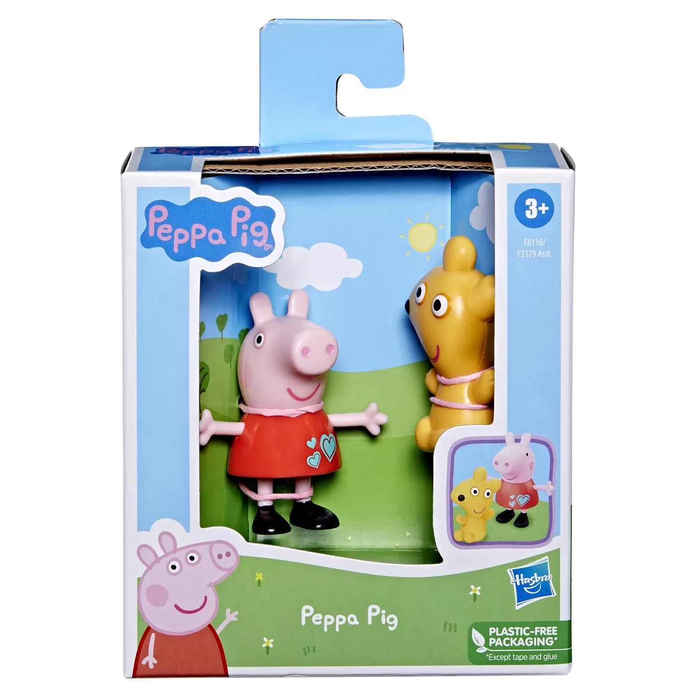 Purcelusa Peppa, Figurina 7 cm, Prietenii Amuzanti, Peppa Pig, varsta de la 3 ani la 7 ani [3]