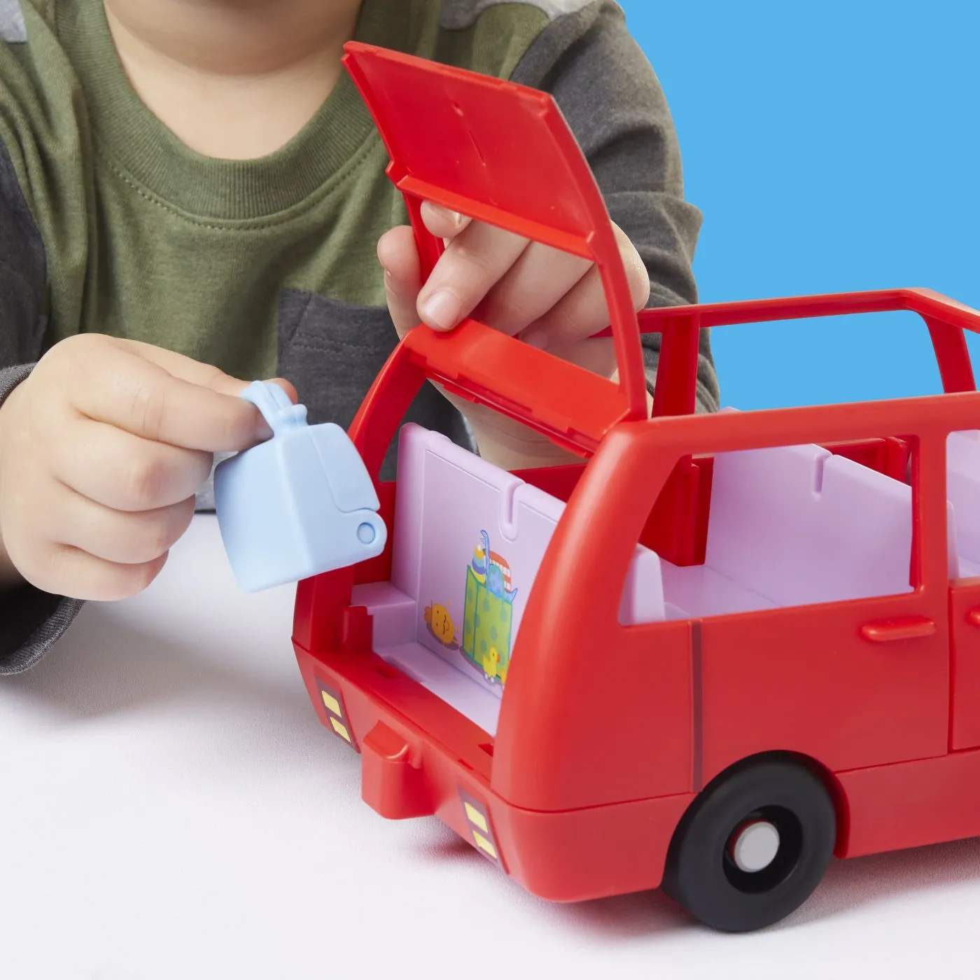 Peppa pig masina familiei peppa cu figurine, copii varsta 3 ani pana la 7 ani [5]