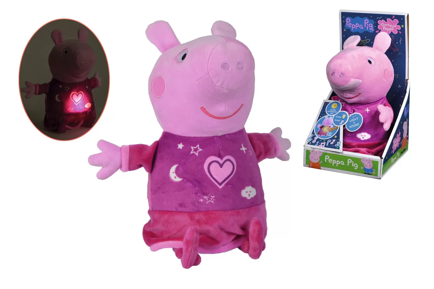 Peppa pig plus noapte buna 25cm [4]