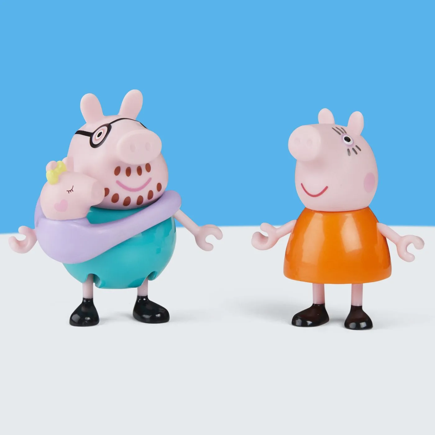 Peppa pig set 5 figurine familia peppa, copii varsta 3 ani pana la 7 ani [4]