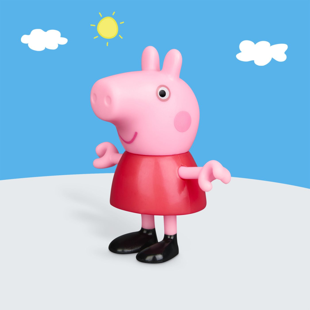 Peppa pig set de joaca dormitorul lui peppa cu figurine si si accesorii copii varsta 3 ani - 7 ani [7]