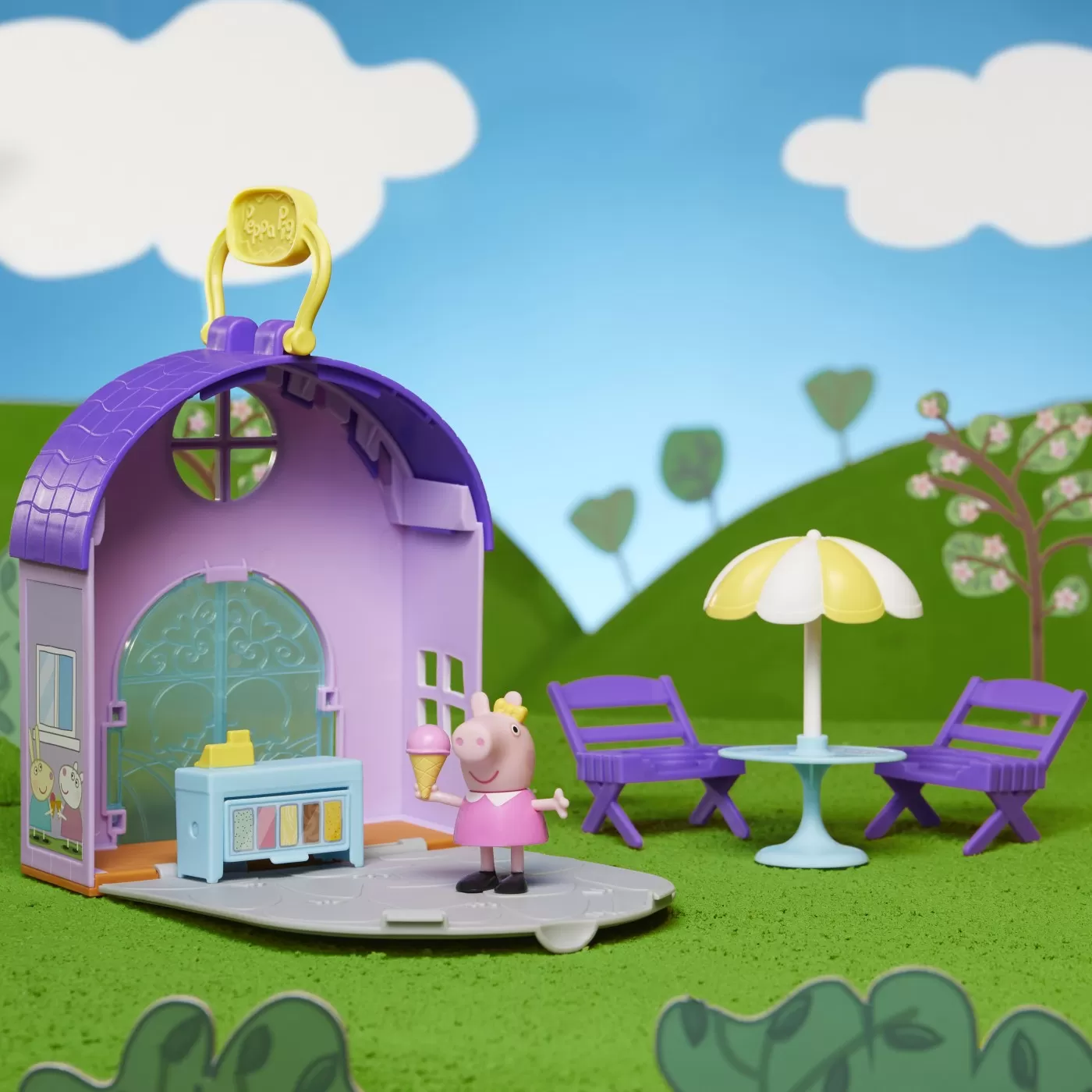 Peppa Pig - Gelateria Purcelusei Peppa, Set de Joaca, varsta de la 3 ani la 7 ani [6]