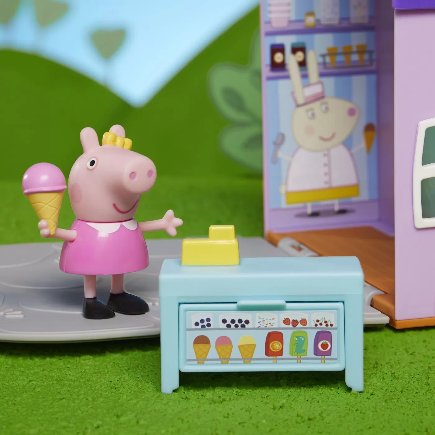 Peppa Pig - Gelateria Purcelusei Peppa, Set de Joaca, varsta de la 3 ani la 7 ani [4]