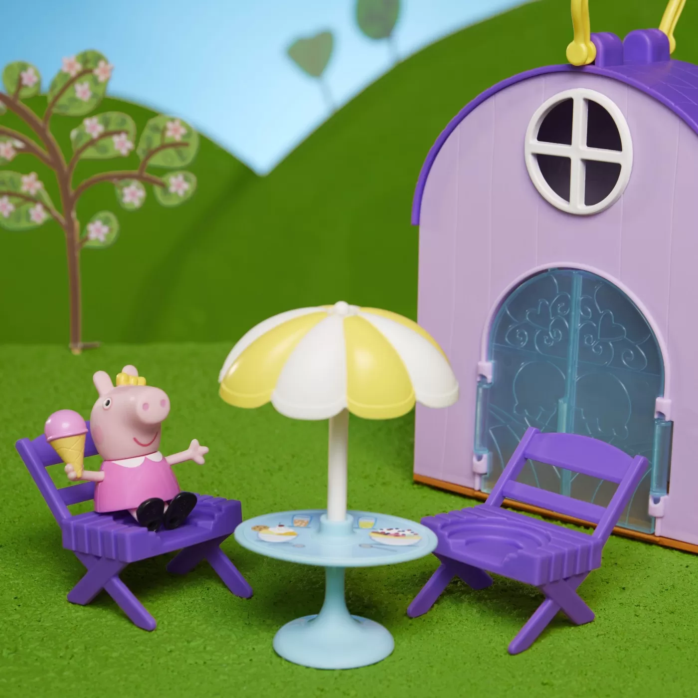 Peppa Pig - Gelateria Purcelusei Peppa, Set de Joaca, varsta de la 3 ani la 7 ani [5]