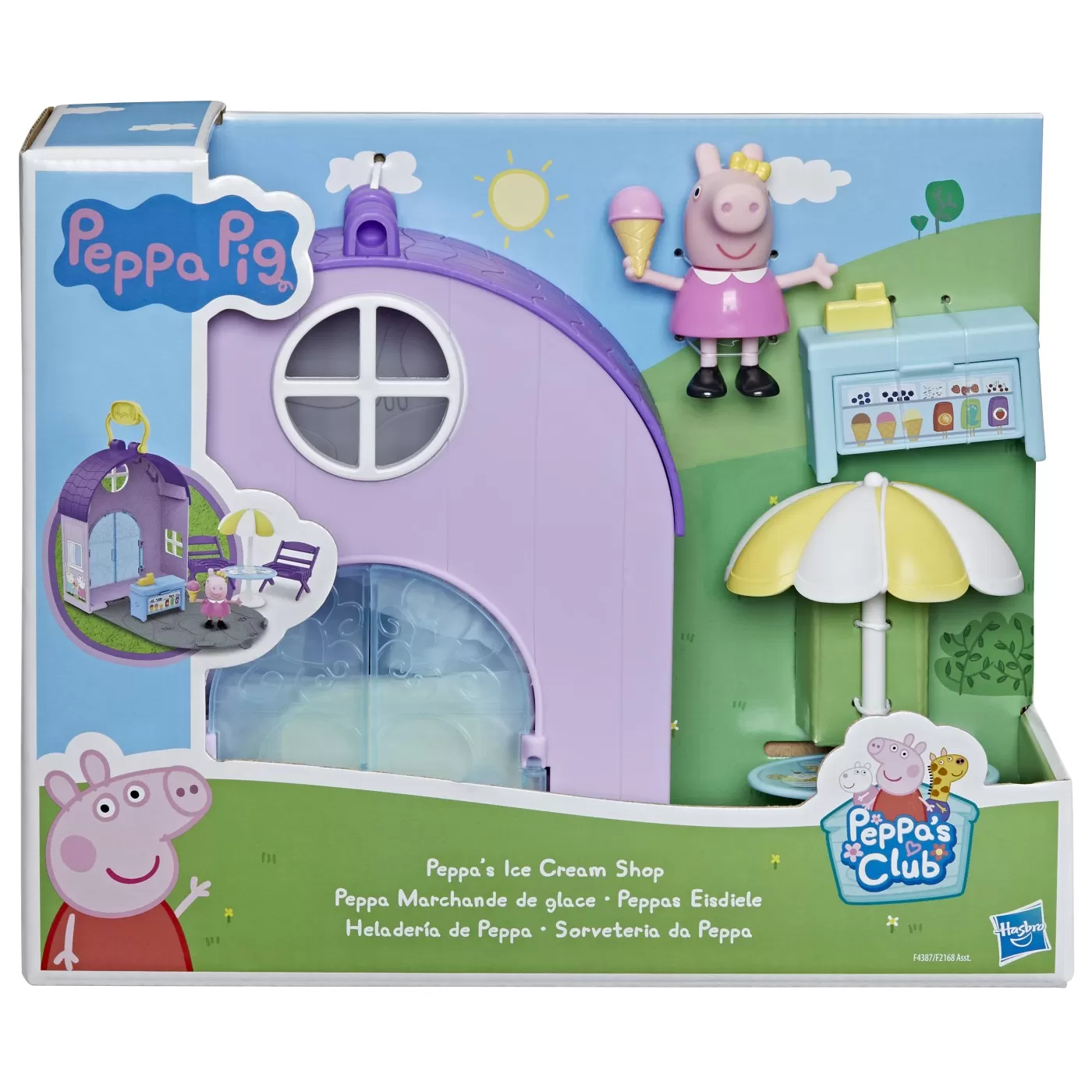 Peppa Pig - Gelateria Purcelusei Peppa, Set de Joaca, varsta de la 3 ani la 7 ani [7]
