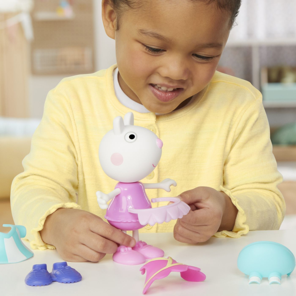  peppa pig set figurina si accesorii vestimentare 15cm [4]