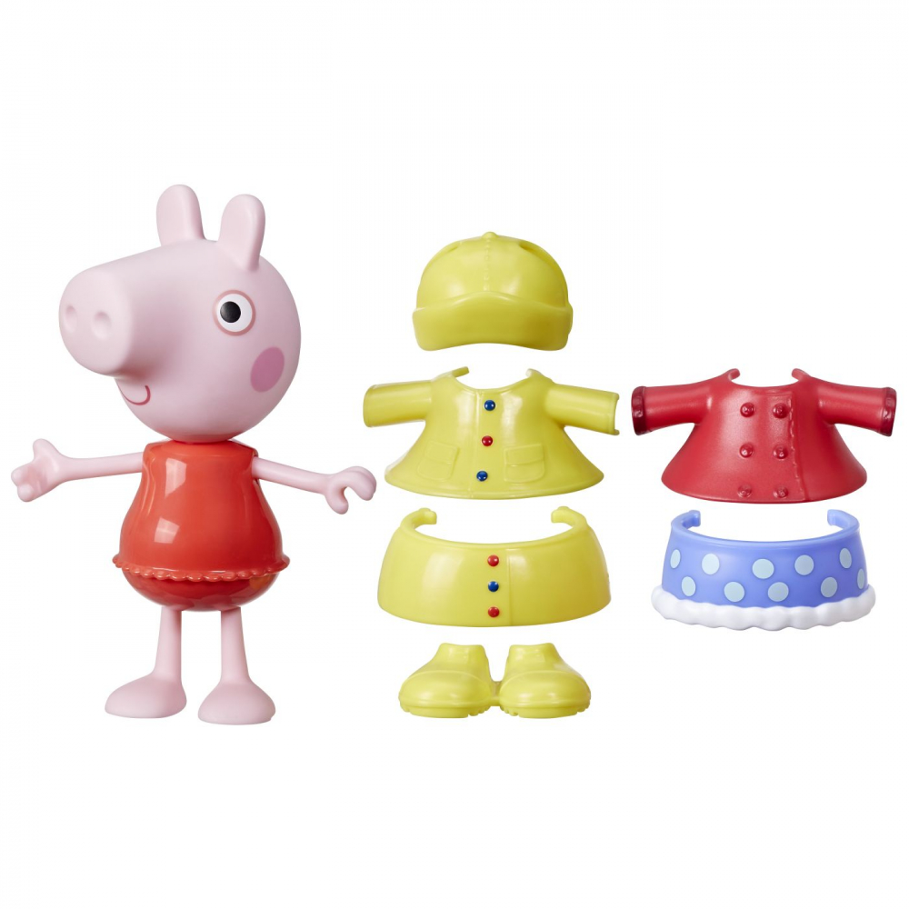 Peppa pig set figurina si accesorii vestimentare peppa pig 15cm, varsta de la 3 ani la 6 ani [2]
