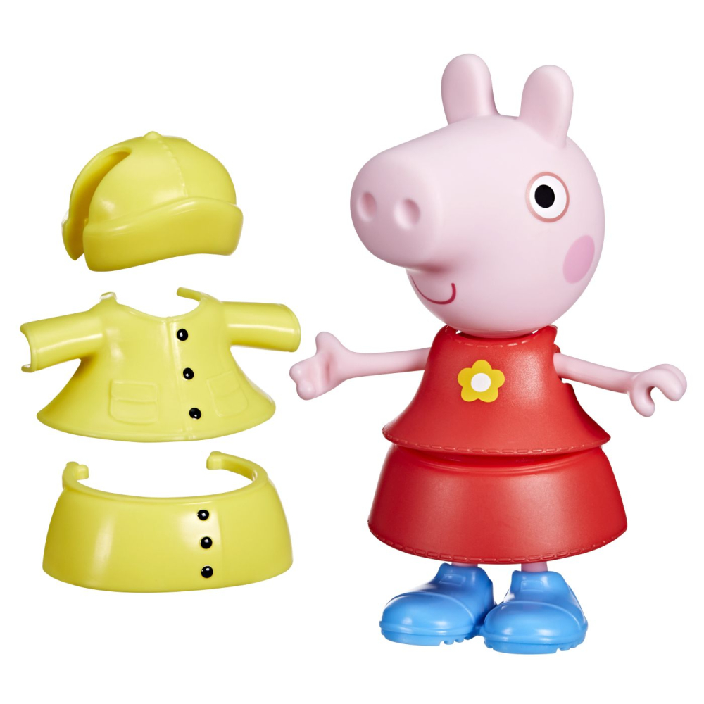 Peppa pig set figurina si accesorii vestimentare purcelusa peppa pig 15cm copii 3 ani - 6 ani [10]