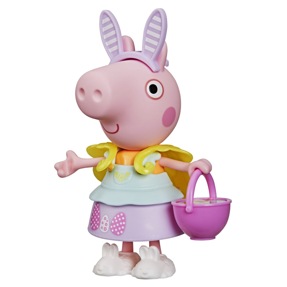 Peppa pig set tinuta de primavara cu figurina peppa si accesorii 15cm copii varsta 3 ani - 8 ani [4]