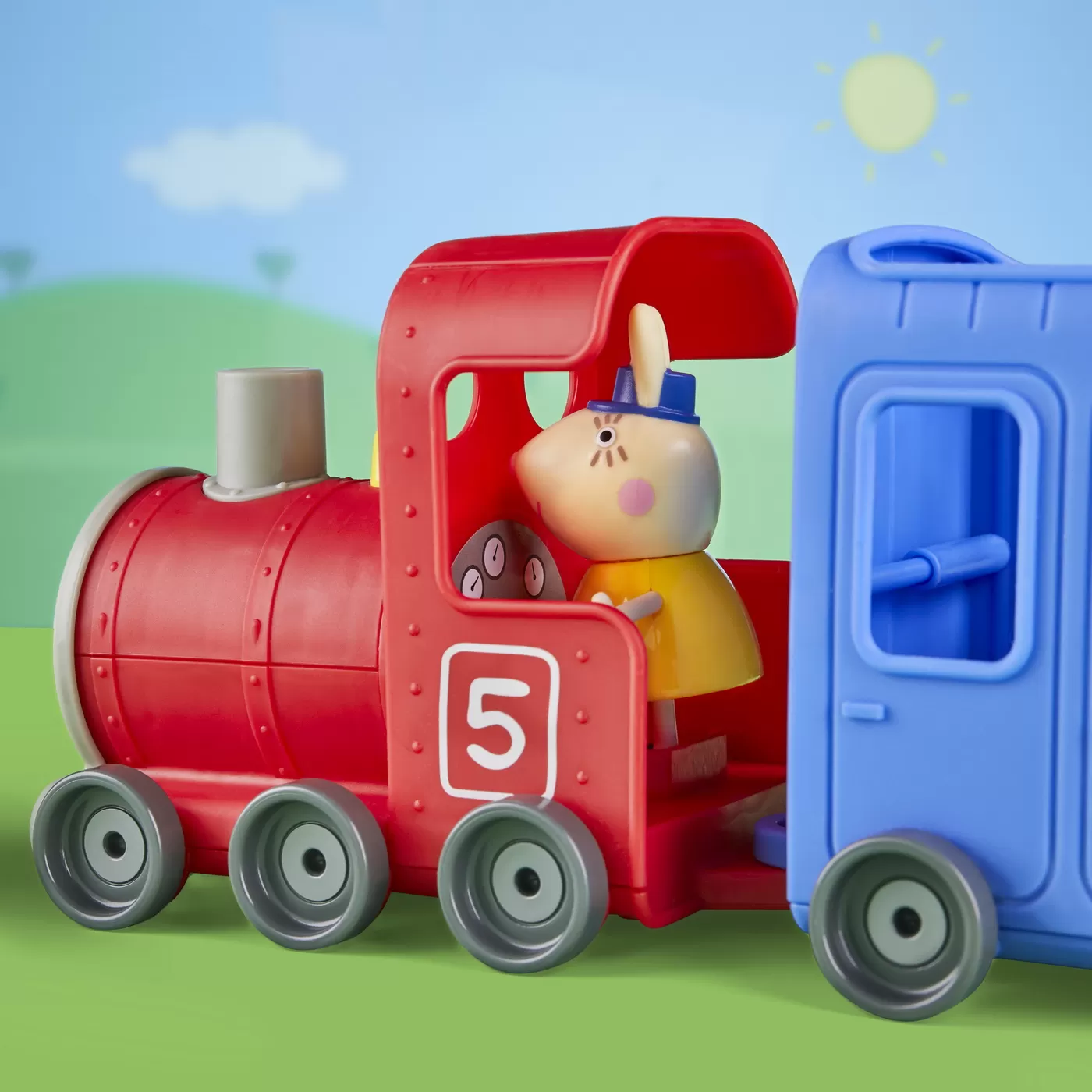 Peppa Pig - Trenul lui Miss Rabbit, Set de Joaca, varsta de la 3 ani la 7 ani [3]
