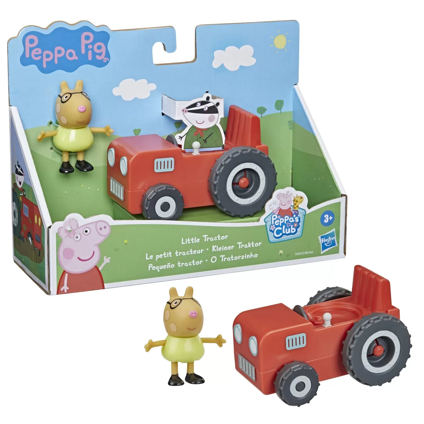 Peppa pig vehicul cu figurina micul tractor, varsta de la 3 ani la 7 ani [3]