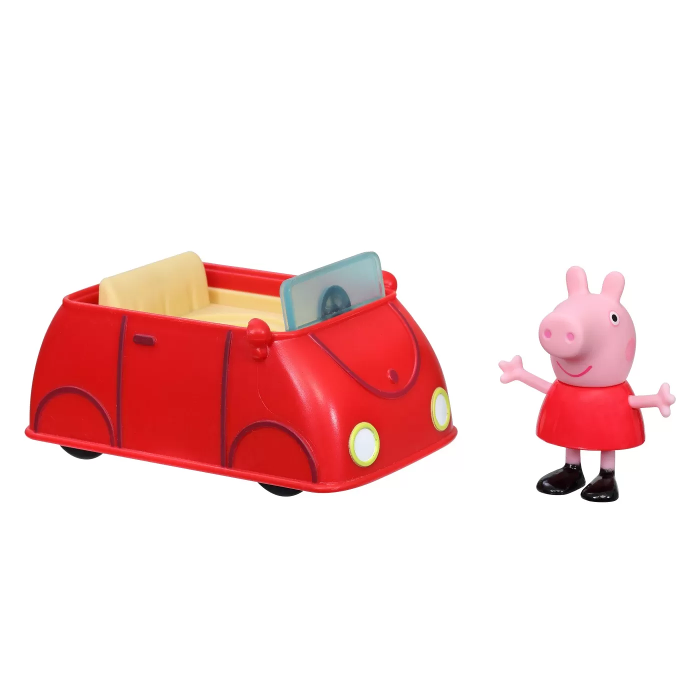 Peppa pig vehicul cu figurina micuta masina rosie, varsta de la 3 ani la 7 ani [2]