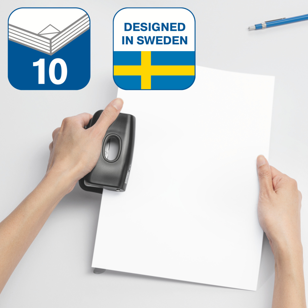 Perforator 10 coli model fc10 negru rapid [2]