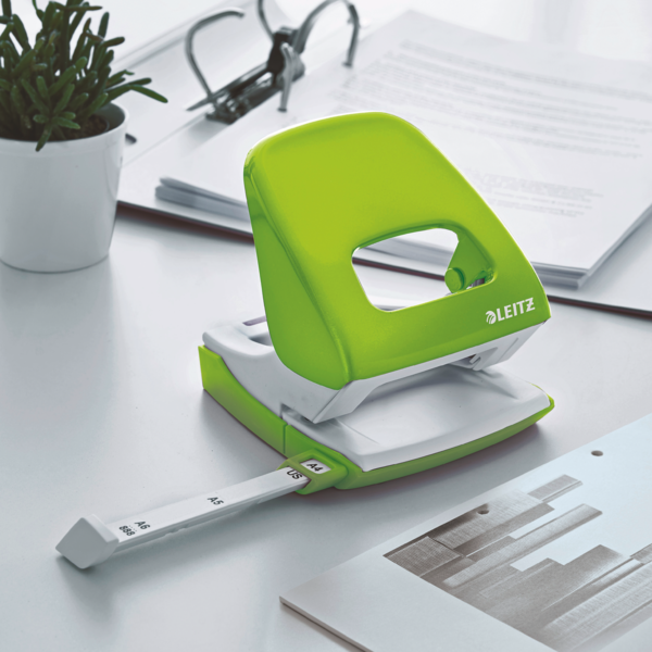 Perforator 30 coli model 5008 metalic verde wow leitz [2]