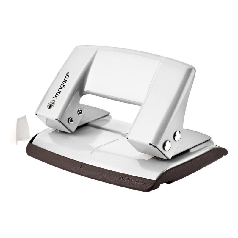 Perforator Kangaro AION-10G/S, 10 coli, metalic, alb metalizat, blister [2]
