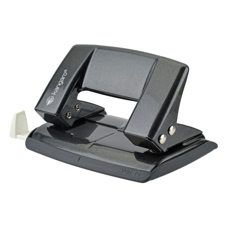 Perforator Kangaro AION-10G/S, 10 coli, metalic, gri metalizat, blister [2]