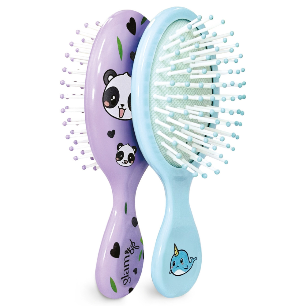 Perie ovala - Glam & Go, 4 modele asortate, pret/1 buc [3]