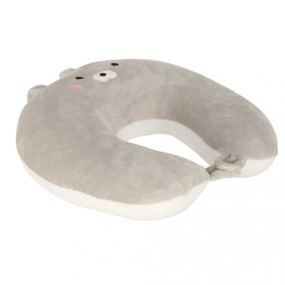 Perna Calatorie 2 in 1 cu Jucarie Plus Pisica, Ergonomica, Pentru Copii, Somn si Relaxare [7]
