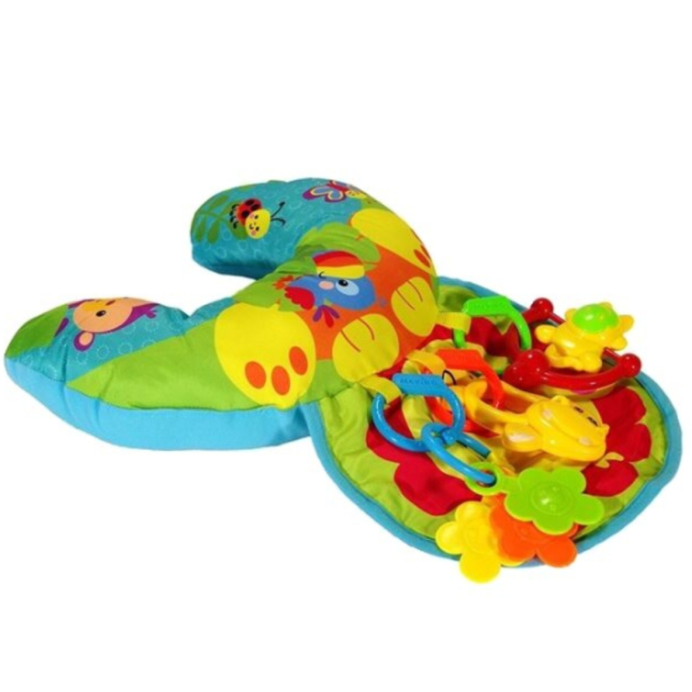 Perna Interactiva de Activitati Bebe, Centru de Dezvoltare Senzoriala si Motrica, Multicolora, 0-12 luni [3]