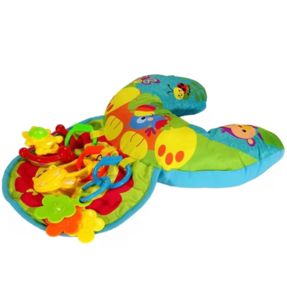 Perna Interactiva de Activitati Bebe, Centru de Dezvoltare Senzoriala si Motrica, Multicolora, 0-12 luni [1]