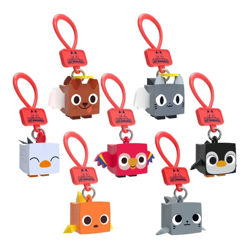 Pet Simulator - Figurina de plastic cu agatatoare ascunsa in folie varsta 6-7 ani ,7-9 ani ,9-12 ani ,12-14 ani, Unisex [2]