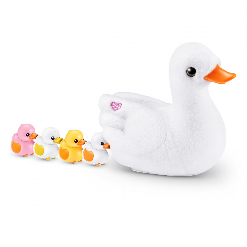 Pets Alive - Jucarie de plus interactiva, Mama Rata si bobocii sai varsta 3-5 ani ,5-7 ani ,7-9 ani, Unisex [5]