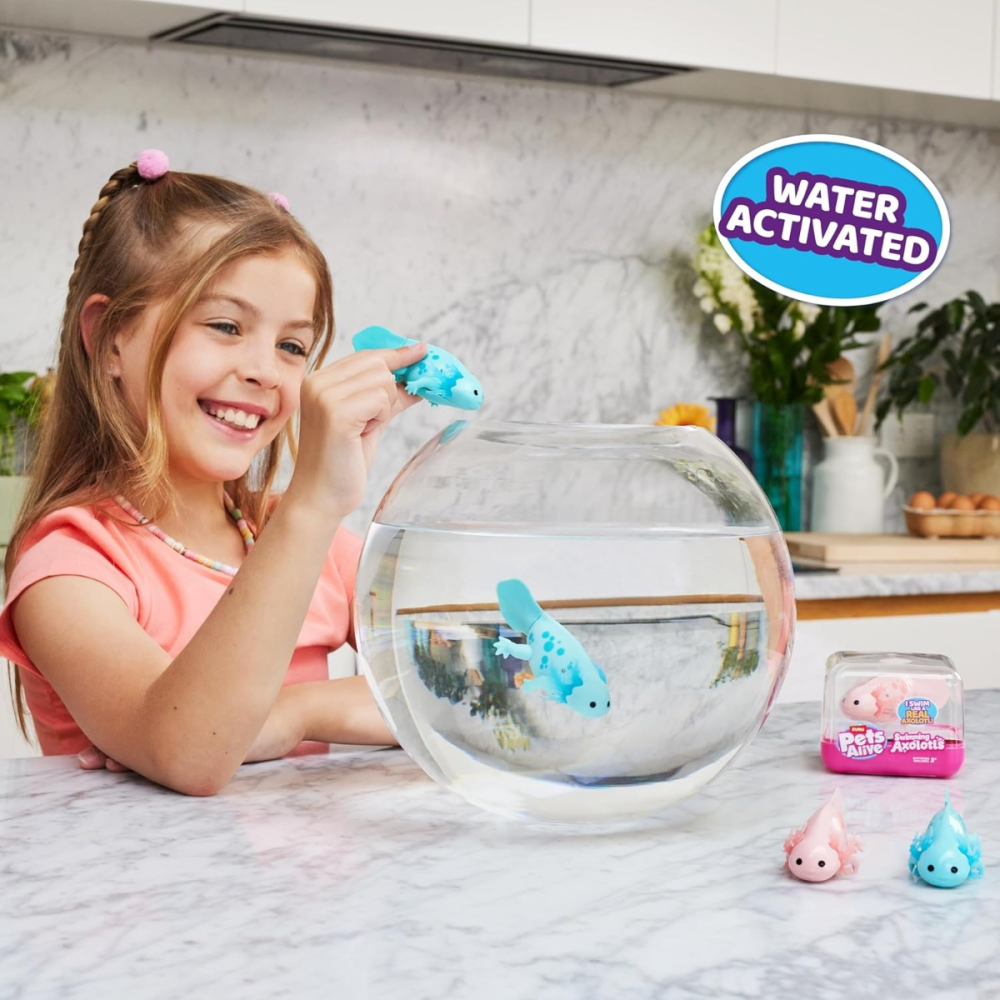 Pets Alive - Jucarie interactiva, Axolotl inotator, Seria 1 copii varsta 3-5 ani|5-7 ani|7-9 ani [4]