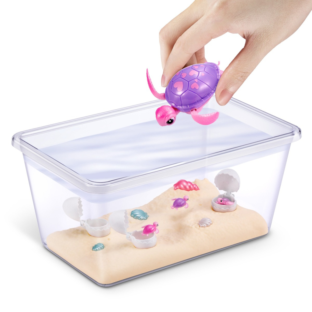 Pets Alive  Set de joaca interactiv, Mama Testoasa si puii sai [4]