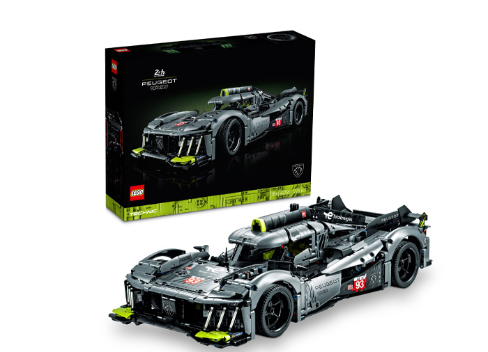 LEGO® Technic - PEUGEOT 9X8 24H Le Mans Hybrid Hypercar 42156, 1775 piese, varsta de la 14 ani la +15 ani [3]