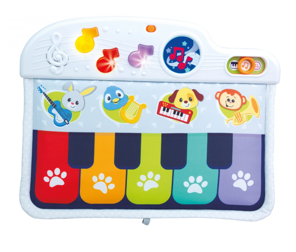 Pian cu sunete si lumini pentru bebelusi, winfun, varsta de la 3 luni la 2 ani [2]